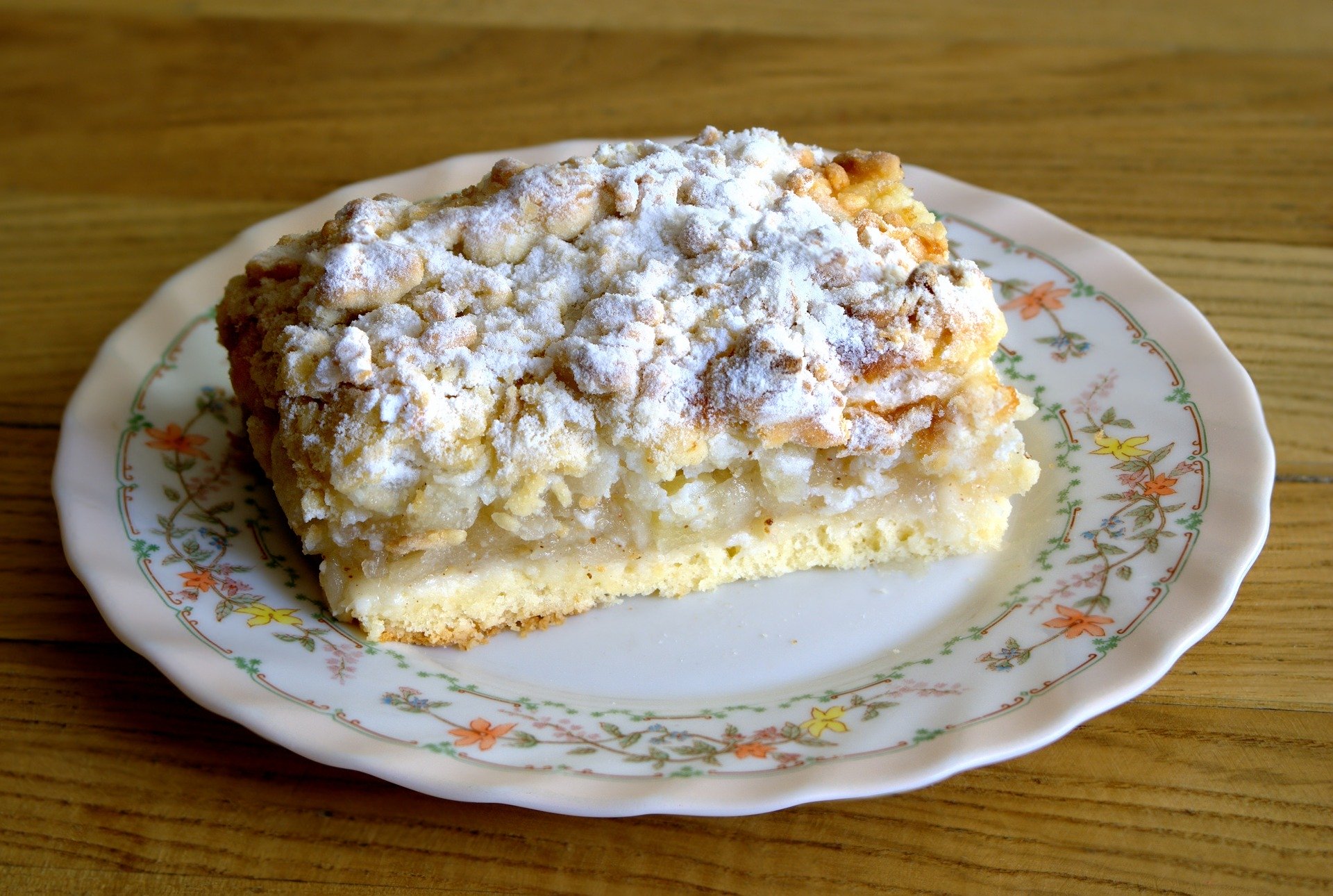 Apfelkuchen mit Vanille Schmand