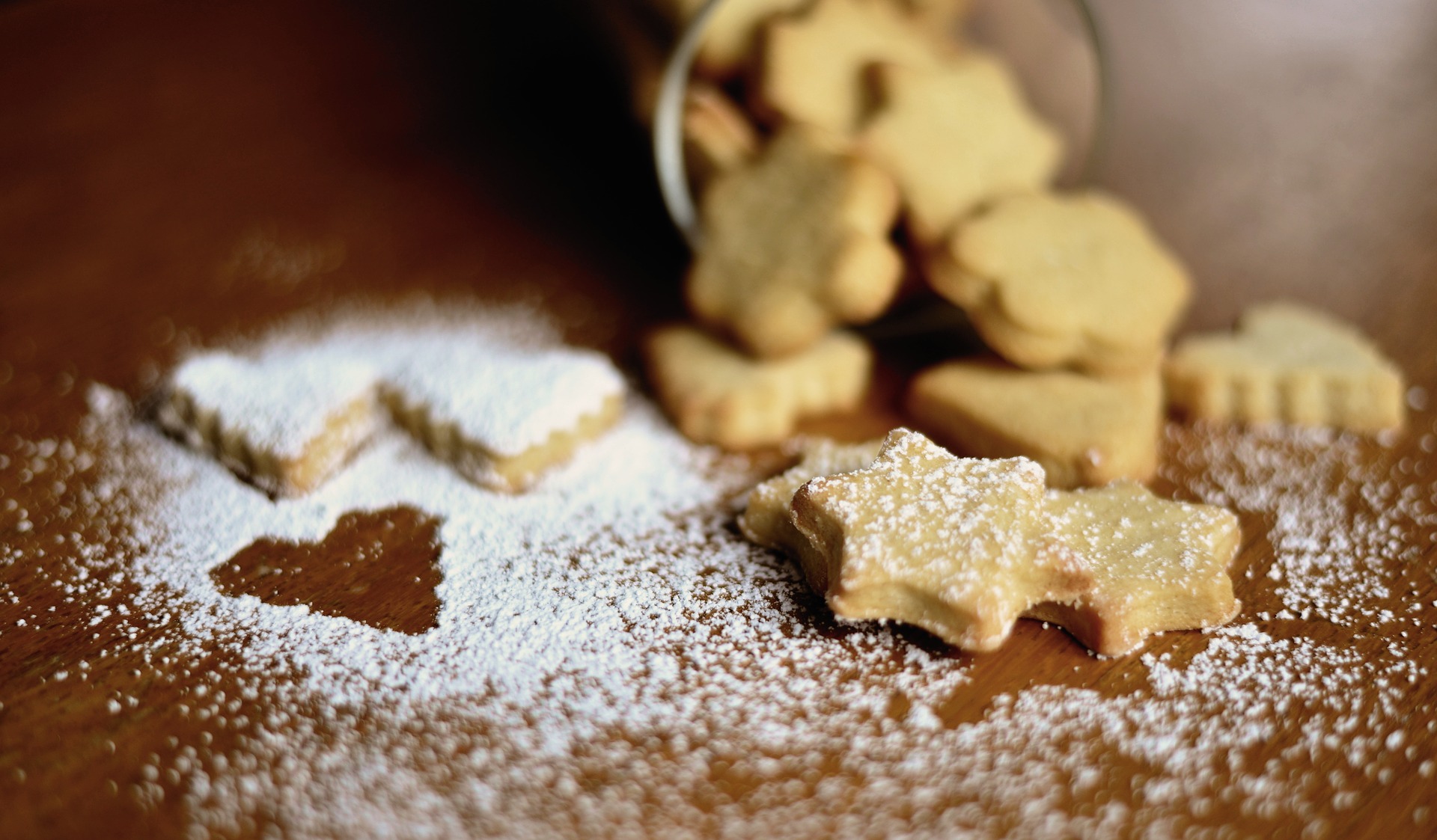 Weihnachtliche Orangenplätzchen