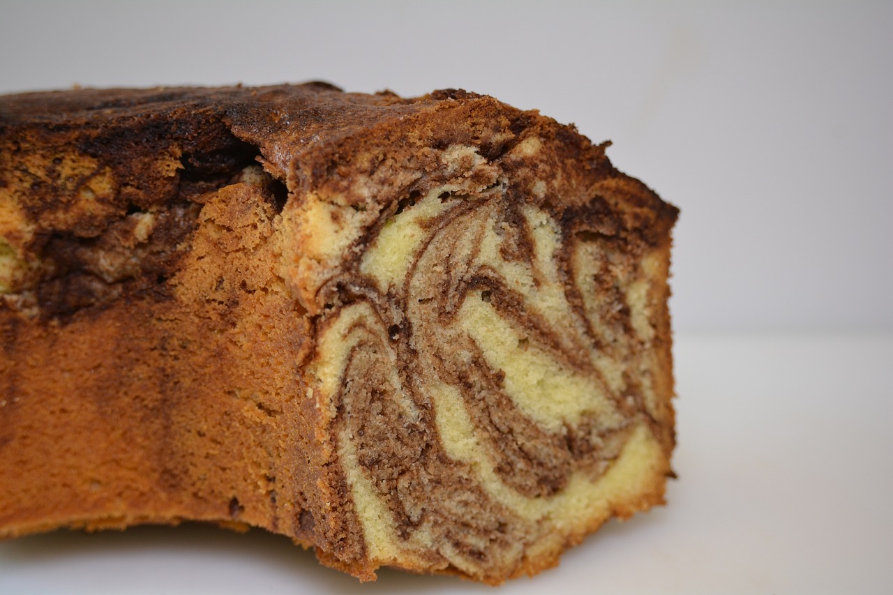 Marmorkuchen mit Nutella