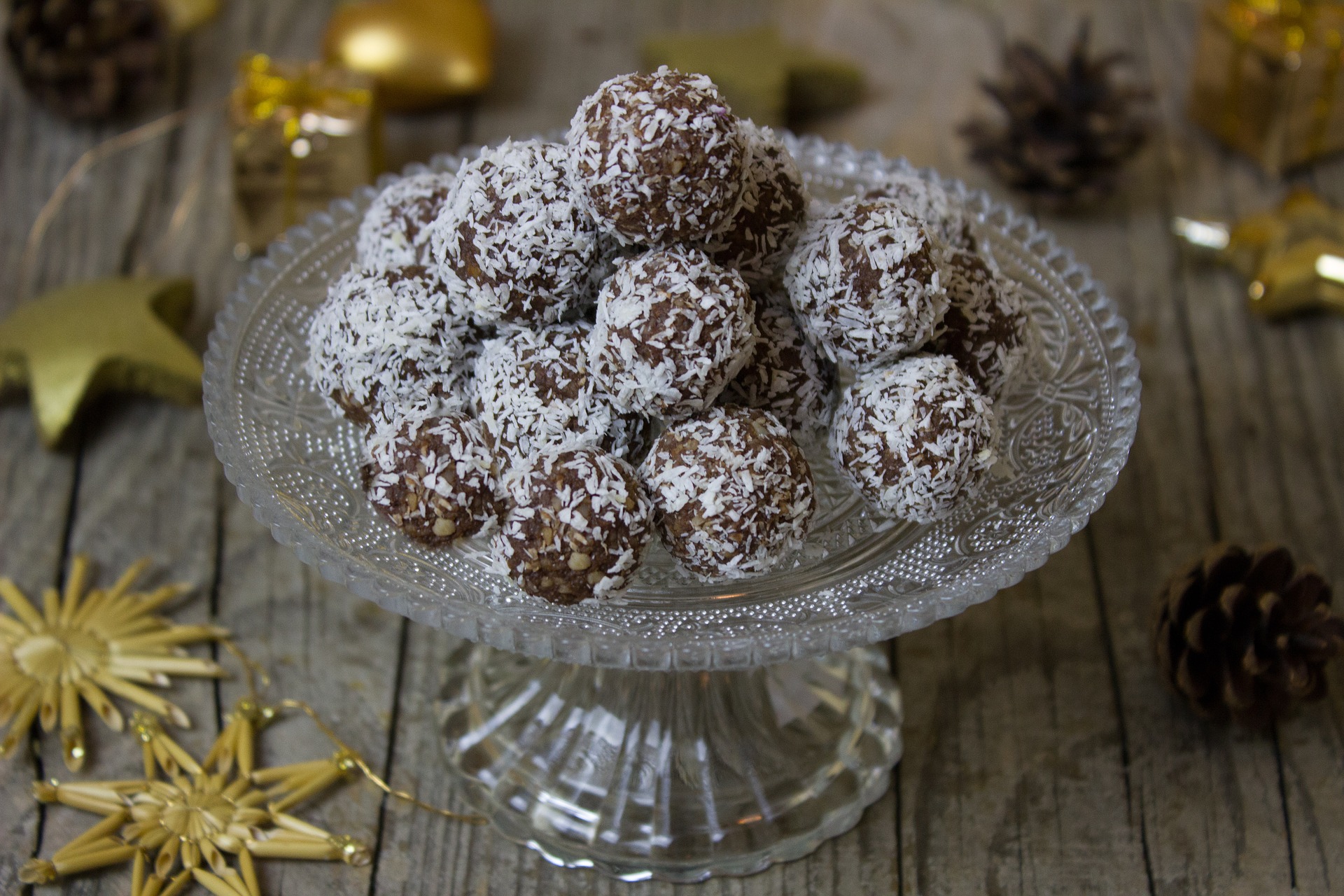 Vegane Kokosmakronen